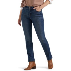 Lee Womens Ultra Lux Comfort with Flex Motion Straight Leg Jean