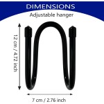 2 Pack Backpack Hanger for Closet, Strong Bag Hanger Purse Organizer Hooks, Large Closet Hooks for Hanging Handbags,Belts,Hat,Laptop Backpack,Jeans,Travel Bag - Hold Up 20 Lbs 2 Pack Backpack Hanger for Closet, Strong Bag Hanger Purse Organizer Hooks, Large Closet Hooks for Hanging Handbags,Belts,Hat,Laptop Backpack,Jeans,Travel Bag - Hold Up 20 Lbs