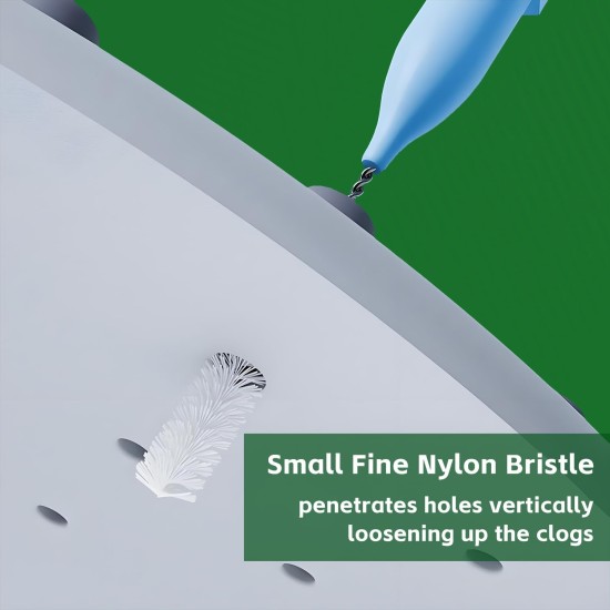 Shower Head Cleaner Tool Set, Multi-Size Shower Head Cleaning Brush for Small Hole Anti-Clogging Nozzle with Storage Boxes, Picks Fitting Nozzle Unclogger for Household Bathroom (30 Pcs)