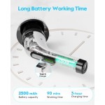 Electric Spin Scrubber for Cleaning Bathroom: Cordless Power Shower Scrubber - Electric Cleaning Brush for Tile Tub