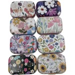 8Pcs Metal Hinged Tin Box Container Daisy Floral Farmhouse Rustic Mini Portable Small Storage Container Kit with Lid for Home Storage 2.1x1.5x1 Inch (Pastel) 8Pcs Metal Hinged Tin Box Container Daisy Floral Farmhouse Rustic Mini Portable Small Storage Container Kit with Lid for Home Storage 2.1x1.5x1 Inch (Pastel)
