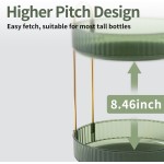 360 Rotating Makeup Organizer for Vanity,2 Tier Large Capacity Skincare Organizers,Bathroom Counter Organizer, Spinning Perfume Organizer & Vanity Organizer (Green-2 Tier) 360 Rotating Makeup Organizer for Vanity,2 Tier Large Capacity Skincare Organizers,Bathroom Counter Organizer, Spinning Perfume Organizer & Vanity Organizer (Green-2 Tier)