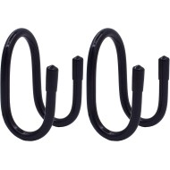 2 Pack Backpack Hanger for Closet, Strong Bag Hanger Purse Organizer Hooks, Large Closet Hooks for Hanging Handbags,Belts,Hat,Laptop Backpack,Jeans,Travel Bag - Hold Up 20 Lbs