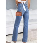 Astylish Women's Wide Leg Jeans High Waisted Stretchy Straight Leg Jeans Loose Trendy Denim Pants with Pocket