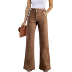 Sidefeel Womens Wide Leg Jeans Casual Baggy High Waisted Stretch Denim Pants