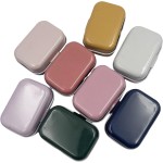 8Pcs Metal Hinged Tin Box Container Daisy Floral Farmhouse Rustic Mini Portable Small Storage Container Kit with Lid for Home Storage 2.1x1.5x1 Inch (Pastel) 8Pcs Metal Hinged Tin Box Container Daisy Floral Farmhouse Rustic Mini Portable Small Storage Container Kit with Lid for Home Storage 2.1x1.5x1 Inch (Pastel)