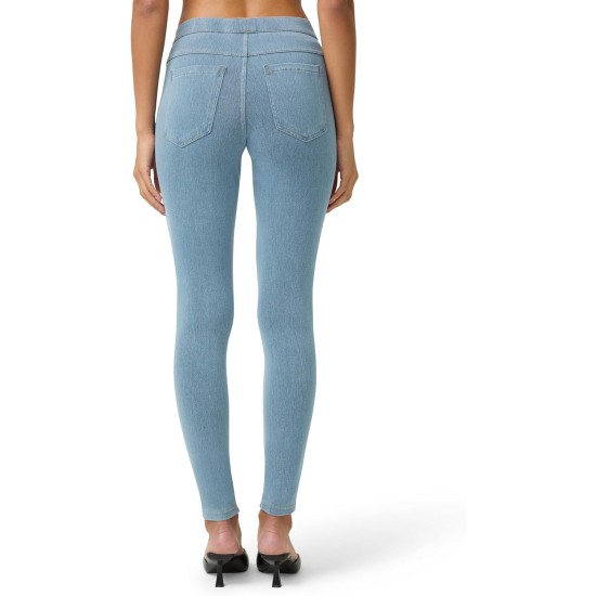 No nonsense Women’s Classic Denim Leggings, Jeggings for Women with Real Back Pockets, High Waisted Stretch Jeans