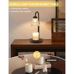 Candle Warmer Lamp with Timer Dimmer, Birthday Gifts for Mom Women Friend Sister, House Warming Gifts, Wax Melt Warmer, Office Apartment Dorm Room Home Decor Candle Warmer Lamp with Timer Dimmer, Birthday Gifts for Mom Women Friend Sister, House Warming Gifts, Wax Melt Warmer, Office Apartment Dorm Room Home Decor