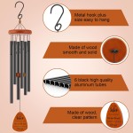 Sister Birthday Gifts, Sister Gifts for Birthday, Valentines Day, Galentines, Mothers Day, Thanksgiving, Christmas, 32 Inch Wind Chimes Gift for Home Decor