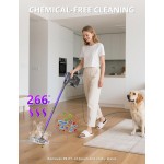 Steam Mop for Floor Cleaning, Heavy Duty All-in-One Steam Cleaner for Home with Detachable Handheld Steamer, for Hardwood, Tile, Walls, Grout, Windows, Furniture and Decks