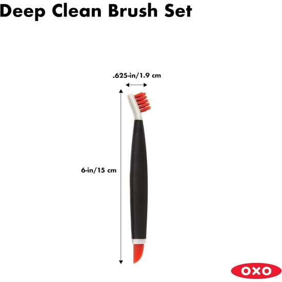OXO Good Grips Deep Clean Brush Set