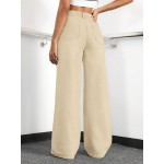 Straight Leg Jeans for Women,High Waisted Wide Leg Loose Stretchy Boyfriend Denim Pants Baggy Jeans for Women