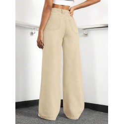 Straight Leg Jeans for Women,High Waisted Wide Leg Loose Stretchy Boyfriend Denim Pants Baggy Jeans for Women