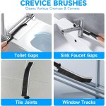 14Pcs Crevice Cleaning Brush Set, V Shape Grout Cleaner Brush for Deep Cleaning Gap, Hard Bristle Scrub Brushes Tools, Cleaning Supplies for Household Use, Bathroom, Kitchen, Toilet, Window 14Pcs Crevice Cleaning Brush Set, V Shape Grout Cleaner Brush for Deep Cleaning Gap, Hard Bristle Scrub Brushes Tools, Cleaning Supplies for Household Use, Bathroom, Kitchen, Toilet, Window