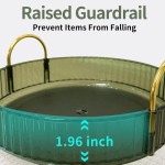 360 Rotating Makeup Organizer for Vanity,2 Tier Large Capacity Skincare Organizers,Bathroom Counter Organizer, Spinning Perfume Organizer & Vanity Organizer (Green-2 Tier) 360 Rotating Makeup Organizer for Vanity,2 Tier Large Capacity Skincare Organizers,Bathroom Counter Organizer, Spinning Perfume Organizer & Vanity Organizer (Green-2 Tier)