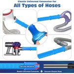 2 Pieces Dryer Vent Cleaner Kit Compatible with Most Vacuum Cleaner, Dryer Lint Brush and Vacuum Hose Attachment with Universal Connector, Quickly Lint Remover 2 Pieces Dryer Vent Cleaner Kit Compatible with Most Vacuum Cleaner, Dryer Lint Brush and Vacuum Hose Attachment with Universal Connector, Quickly Lint Remover