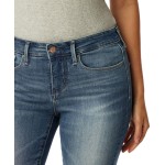 Levi Strauss Signature Gold Women's Totally Shaping Skinny Mid-Rise Stretch Denim Jean Pants (Available in Plus Size)