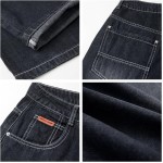 EMMIOL Women Boyfriends Hip Hop 90s Vintage Baggy Jeans Loose Denim Pants Mid-Low Waist Jeans