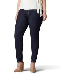 Lee Women's Plus-Size Sculpting Slim Fit Skinny Leg Pull on Jean