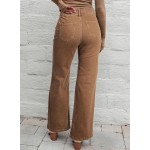 Sidefeel Womens Wide Leg Jeans Casual Baggy High Waisted Stretch Denim Pants