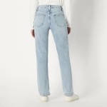 Amazon Essentials Women's High-Rise Straight Leg Jean