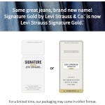 Levi Strauss Signature Gold Women's Totally Shaping Ultimate Pull-on Skinny Jean Pants Mid-Rise Stretch Denim