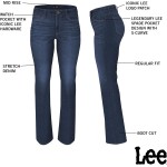 Lee Women's Legendary Mid Rise Bootcut Jean