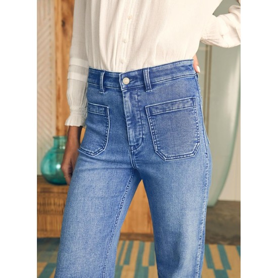 Astylish Women's Wide Leg Jeans High Waisted Stretchy Straight Leg Jeans Loose Trendy Denim Pants with Pocket