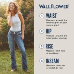 WallFlower Women's Ultra Fit Mid-Rise Insta Soft Denim Juniors Jeans (Also Available in Plus Sizes) WallFlower Women's Ultra Fit Mid-Rise Insta Soft Denim Juniors Jeans (Also Available in Plus Sizes)